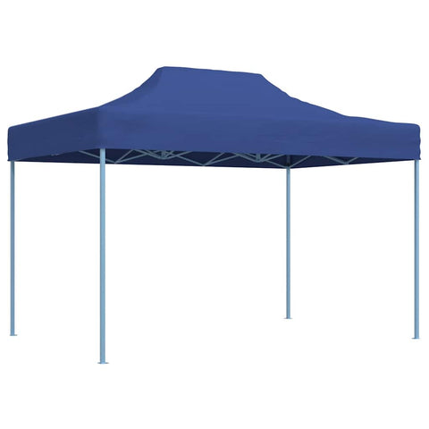 Professional Folding Party Tent 3x4 m Steel Blue 48889