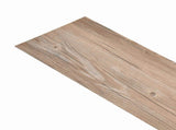 Flooring Planks 18 pcs Brown 5.26 m PVC 42046249