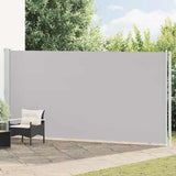 Patio Retractable Side Awning 200x600 cm Grey 317974