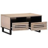 Coffee Table 80x55x40 cm Solid Wood Mango 377503