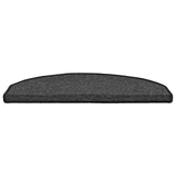 Self-adhesive Stair Mats 15 pcs Anthracite 80 x 24.5 x 3.5 cm 42038635
