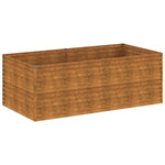 Garden Raised Bed 196x100x69 cm Corten Steel 152003