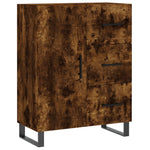 Highboard Smoked Oak 69.5x34x180 cm Engineered Wood 3199838