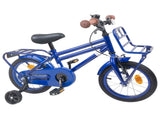 Kids Bike 14 Inches for 3-5 Years Old Dark Blue 42009260