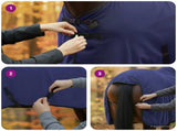 Horse Blanket Navy Blue 85 cm Polyester 42013248