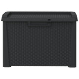 Garden Storage Box Anthracite 125 L PP 364209