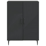 Sideboard Black 66 x 34.5 x 89.5 cm Engineered Wood 894816