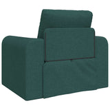 Sofa Bed Dark Green 98 x 71 x 83 cm Fabric 4106659