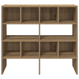 Shoe Racks 2 pcs Stackable Artisan Oak 89.5x30x40 cm 858856