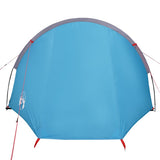 Camping Tent Tunnel 4-Person Blue Waterproof 94395