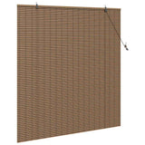 Roller Blind Brown 140 x 160 cm Bamboo 42006922