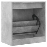 Shoe Cabinet Concrete Grey 60x34x63.5 cm Engineered Wood 839941