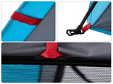 Camping Tent Cabin 4-Person Blue Quick Release 4005333