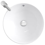 Bathroom Wash Basin Chrome 44 x 44 x 16 cm Metal 890246