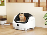 Self Cleaning Cat Litter Tray Top Opening Design, Automatic Litter Box More Space with Integrated T3398P548731
