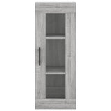 Highboard Grey Sonoma 34.5x34x180 cm Engineered Wood 3199391