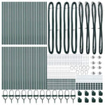 Fence Post Other 52 pcs Silver 3.2 x 3.2 x 120 cm Steel 3350172