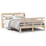 Bed Frame with Headboard without Mattress 140x200 cm 3306853