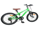 Mountain Bike 20 Inches 6-Speed for 5-8 Years Old Green 42009742