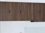 Wall Cabinet PORTO Brown Oak 40 x 31 x 80 cm Engineered Wood 885382