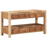 TV Cabinet with Drawer Brown 83 x 33 x 46 cm Solid Reclaim wood 4019626