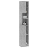 Bathroom Cabinet Concrete grey Engineered wood Tall 802880