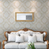 ZNTS Wall Mirror Baroque Style 100x50 cm Gold 243680