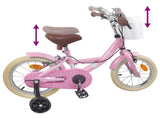 Kids Bike 14 Inches for 3-5 Years Old Light Pink 42009436