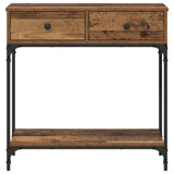 Console Table Old wood 75 x 34.5 x 75 cm Engineered wood 871296