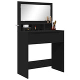 Bedroom Dressing Tables with Drawer Black 80 x 39.6 x 135 cm 888978