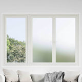 Window Film Set of 5 Frosted White PVC 3206463