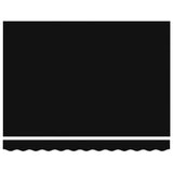 Retractable Awning Manual Black 350 x 250 cm Fabric 3330326