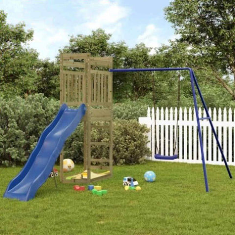 Outdoor Playset Impregnated Wood Pine 3157035