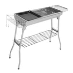 ZNTS Portable Stainless Steel Grill 89541392