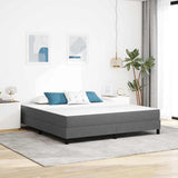 Bed Mattress with Mattress Light Grey 180 x 200 cm Fabric 42008301