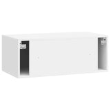 Wall-Mounted TV Cabinet High Gloss White 78.5 x 41 x 30 cm 899369