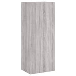 5 Piece TV Wall Units Grey Sonoma Engineered Wood 3216544