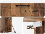 Wall-Mounted TV Cabinet Wall-mounted Old Wood 98 x 31 x 30 cm 899413
