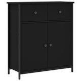 Sideboard Black 70x30x80 cm Engineered Wood 835524