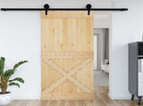 Door NARVIK Natural 100 x 210 cm Solid Pine Wood 42047099