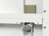 File Cabinet White 45.5 x 42 x 106.5 cm Cold-Rolled Steel 891621