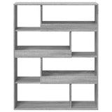 Bookcase Grey Sonoma 100x33x125.5 cm Engineered Wood 3309335