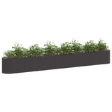 Raised Garden Bed Black 360 x 40x 40 cm 8011705