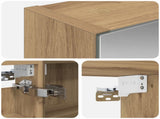 Bathroom Mirror Cabinet Artisian Oak 40 x 10.5 x 60.5 cm 889030
