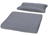 5 Piece Rattan Garden Furniture Set w/ 10cm Thick Cushions, Aluminium Frame Wicker Outdoor Balcony T3398P320098
