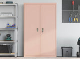 Storage Cabinet Pink 80 x 40 x180 cm Steel 3406185