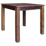 Dining Table Mixed Recycled Wood 82x80x76 cm 244495