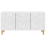 TV Cabinet 99 x 34.5 x 50 cm White Engineered Wood 895175
