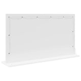Vanity Mirror White 80 x 45 x 18 cm Glass and Engineered wood 868317