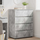 Storage Cabinets Concrete Grey 80 x 48 x 105 cm Engineered Wood 3406228